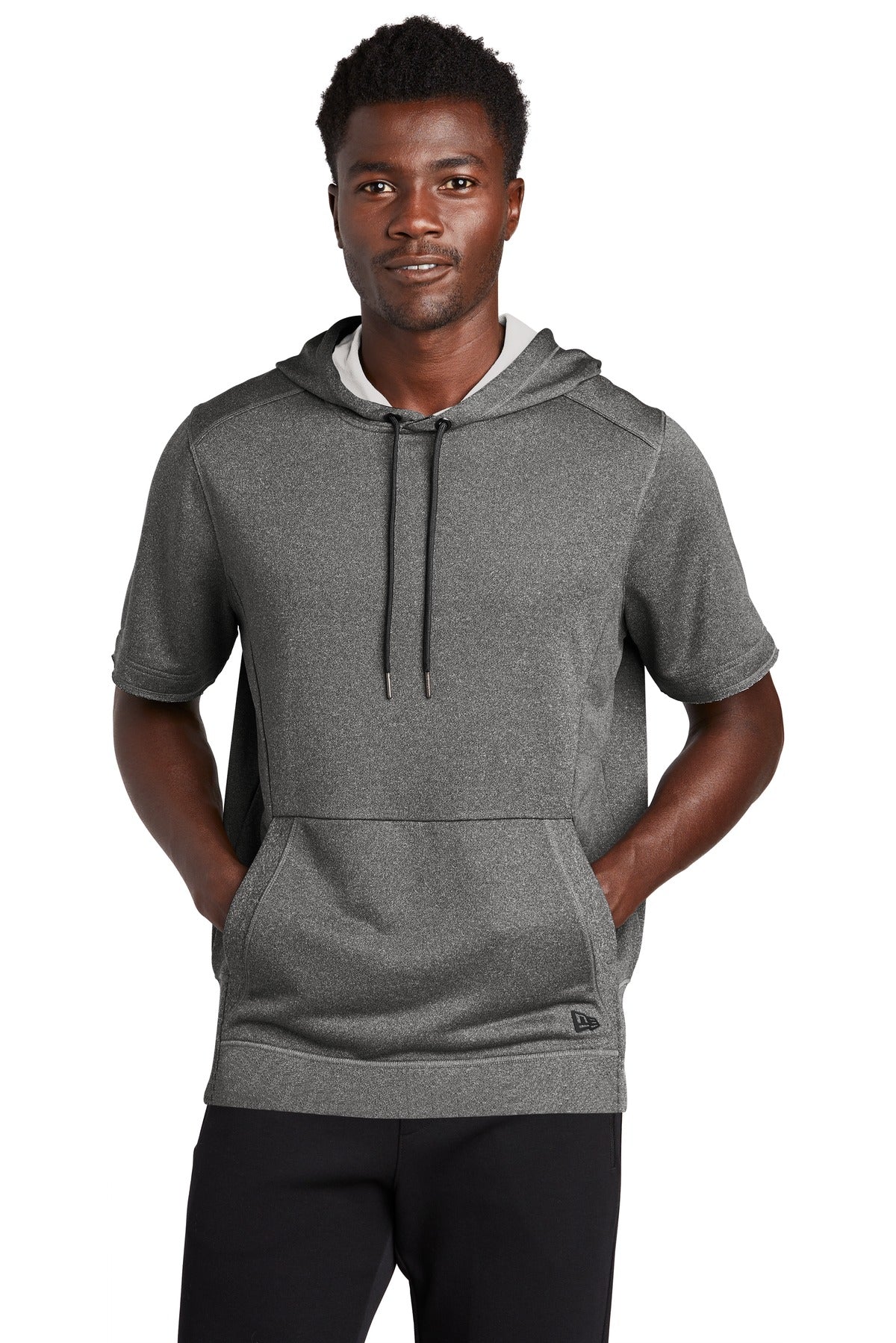 New Era Performance Terry Short Sleeve Hoodie NEA533