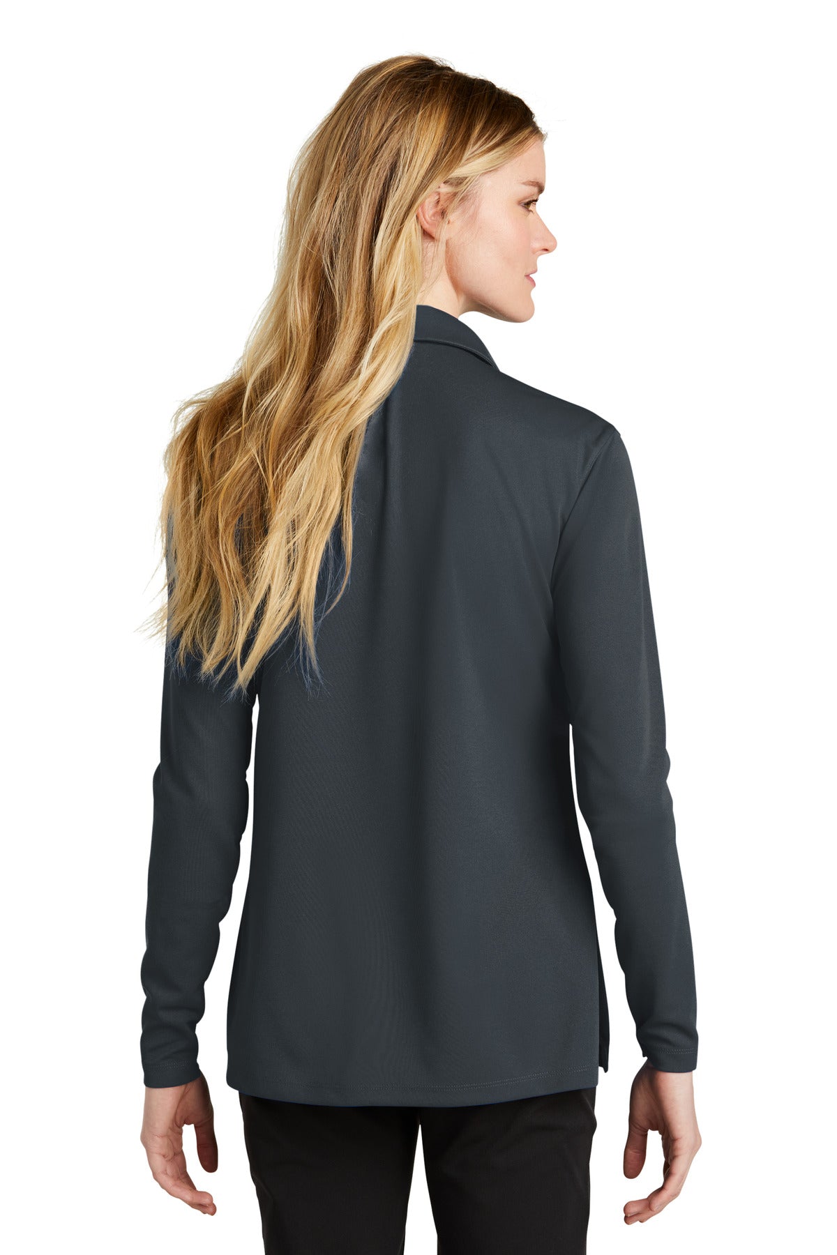Nike Ladies Dri-FIT Micro Pique 2.0 Long Sleeve Polo NKDC2105