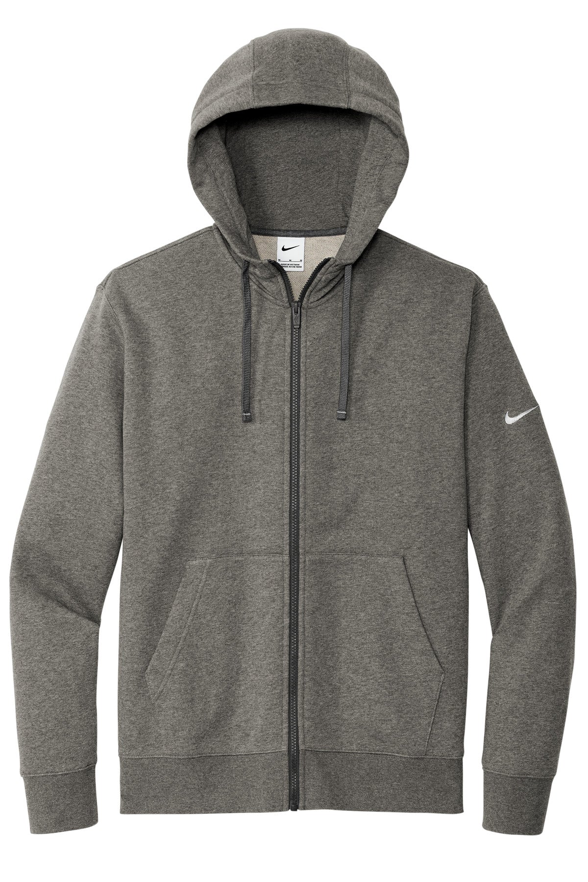 Nike Club Fleece Sleeve Swoosh Full-Zip Hoodie NKDR1513