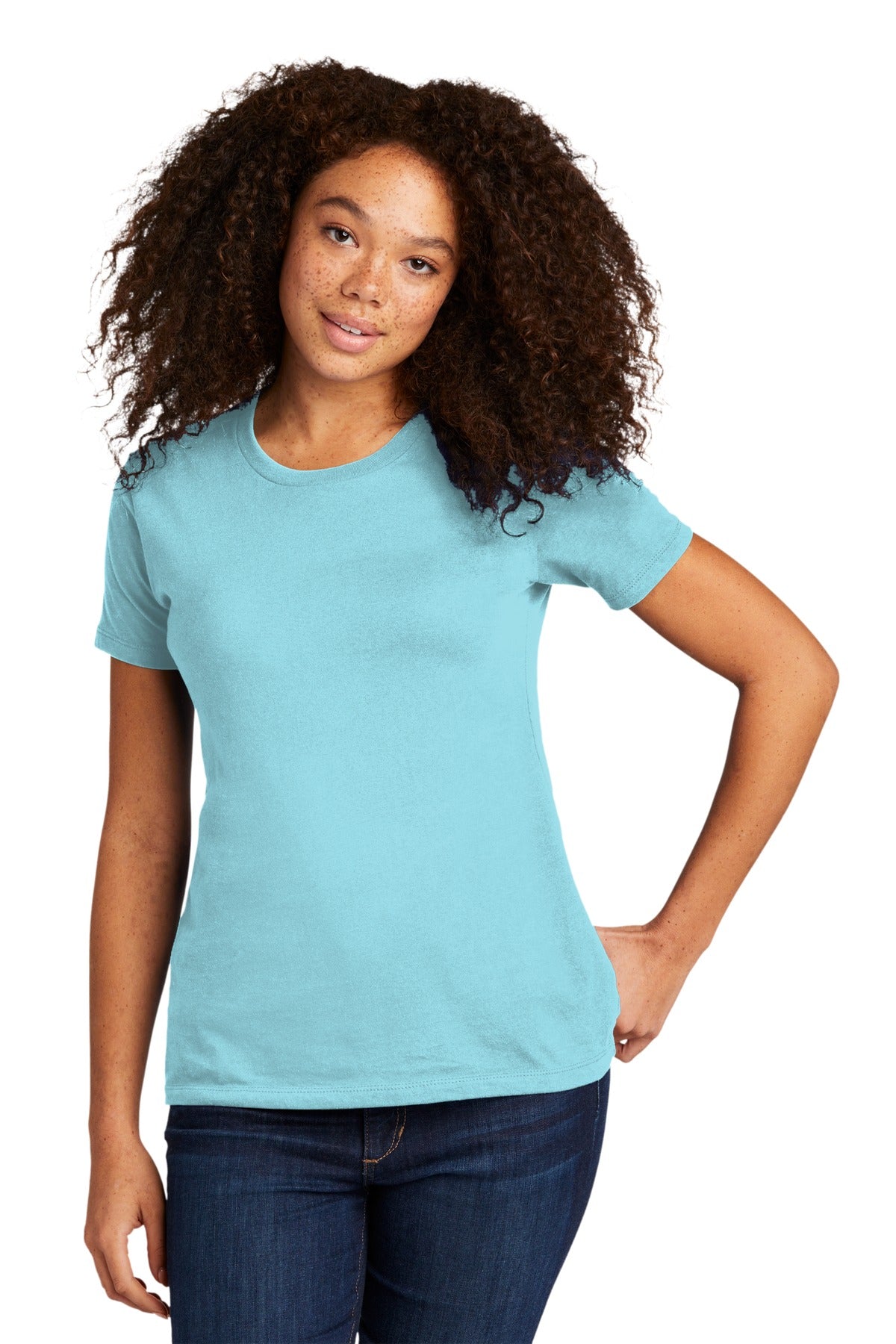 Next Level Apparel Women's Cotton Tee. NL3900