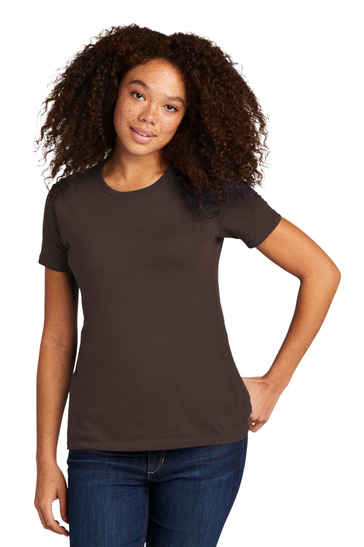 Next Level Apparel Women's Cotton Tee. NL3900