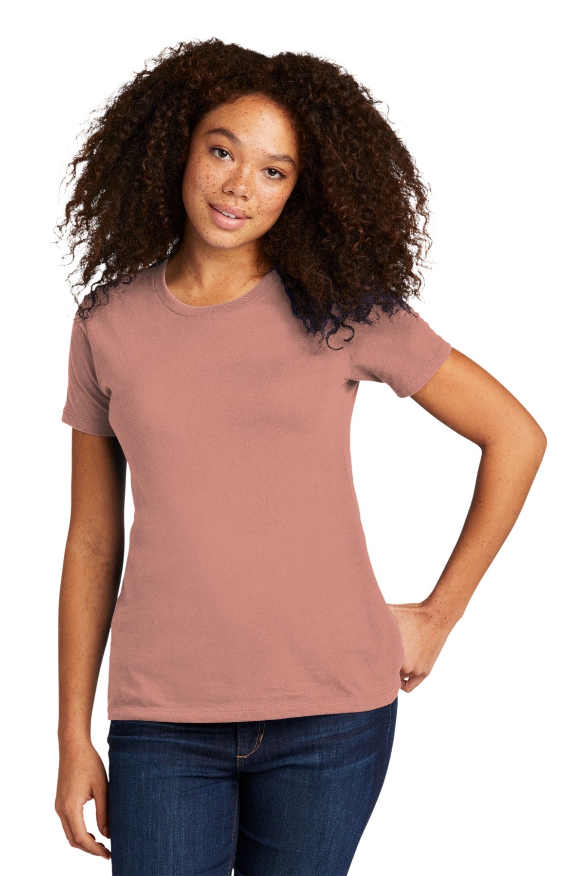 Next Level Apparel Women's Cotton Tee. NL3900