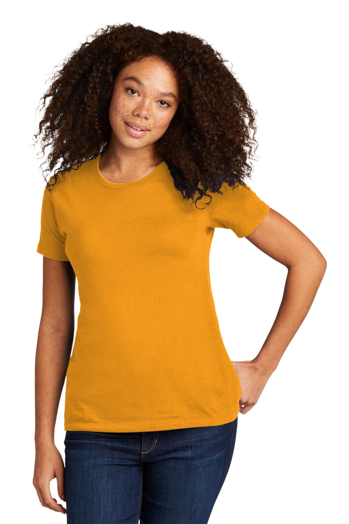 Next Level Apparel Women's Cotton Tee. NL3900