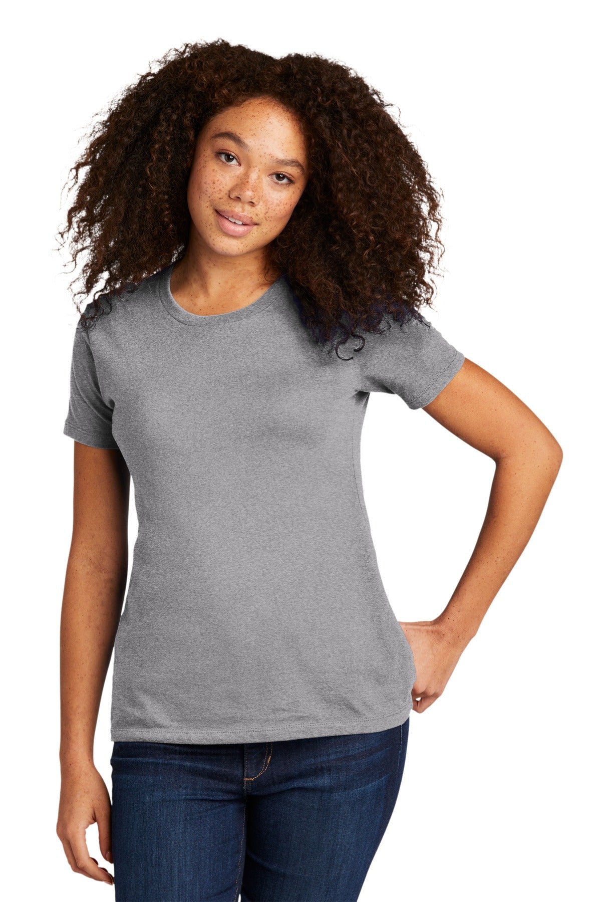 Next Level Apparel Women's Cotton Tee. NL3900