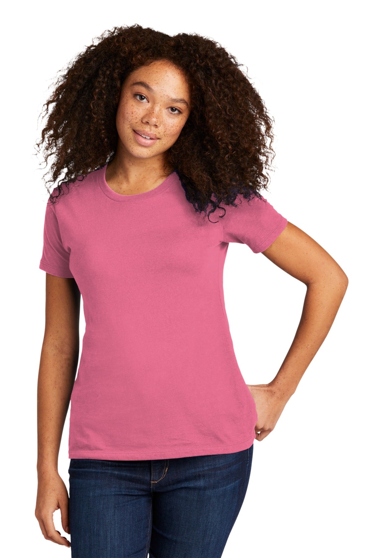 Next Level Apparel Women's Cotton Tee. NL3900