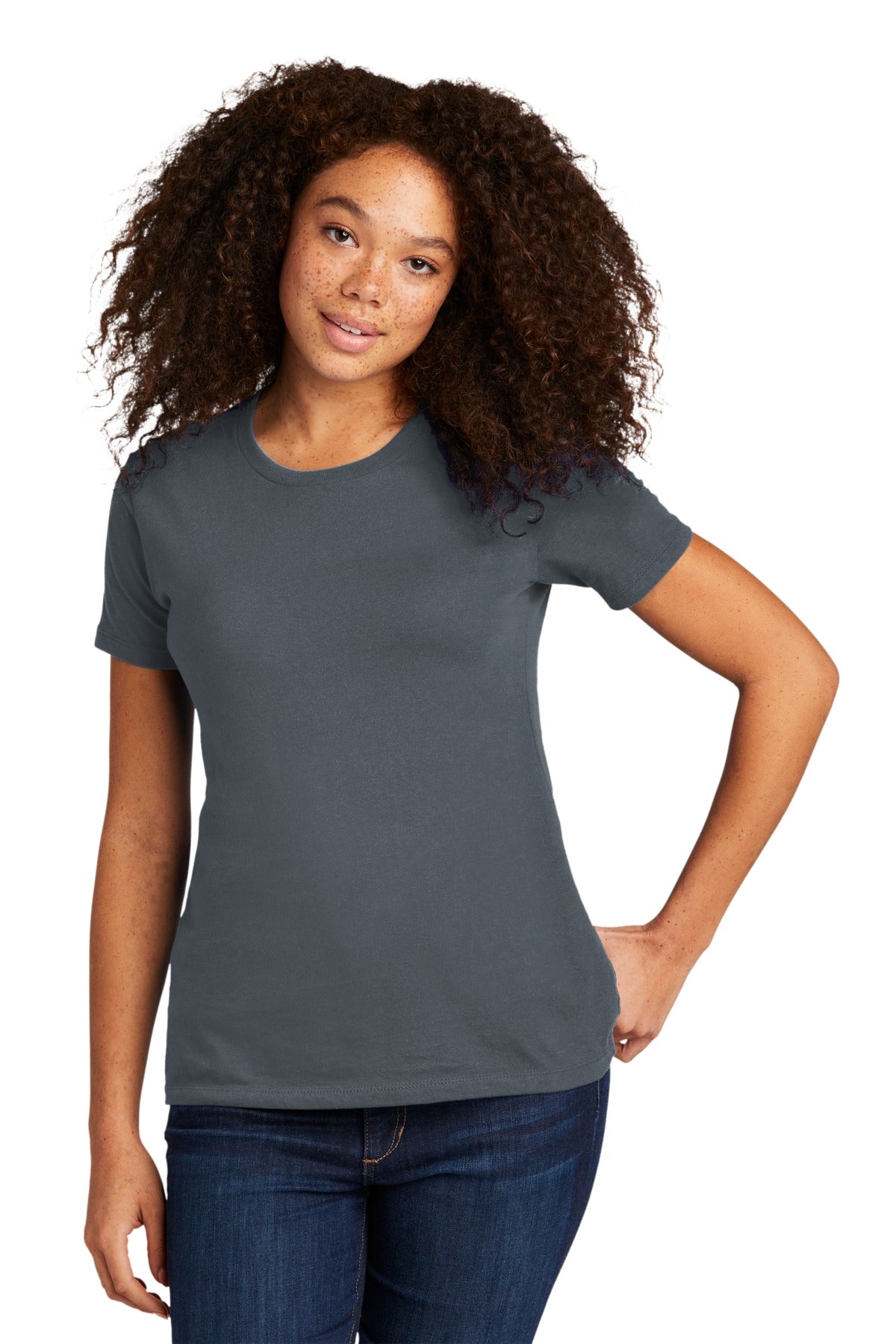 Next Level Apparel Women's Cotton Tee. NL3900