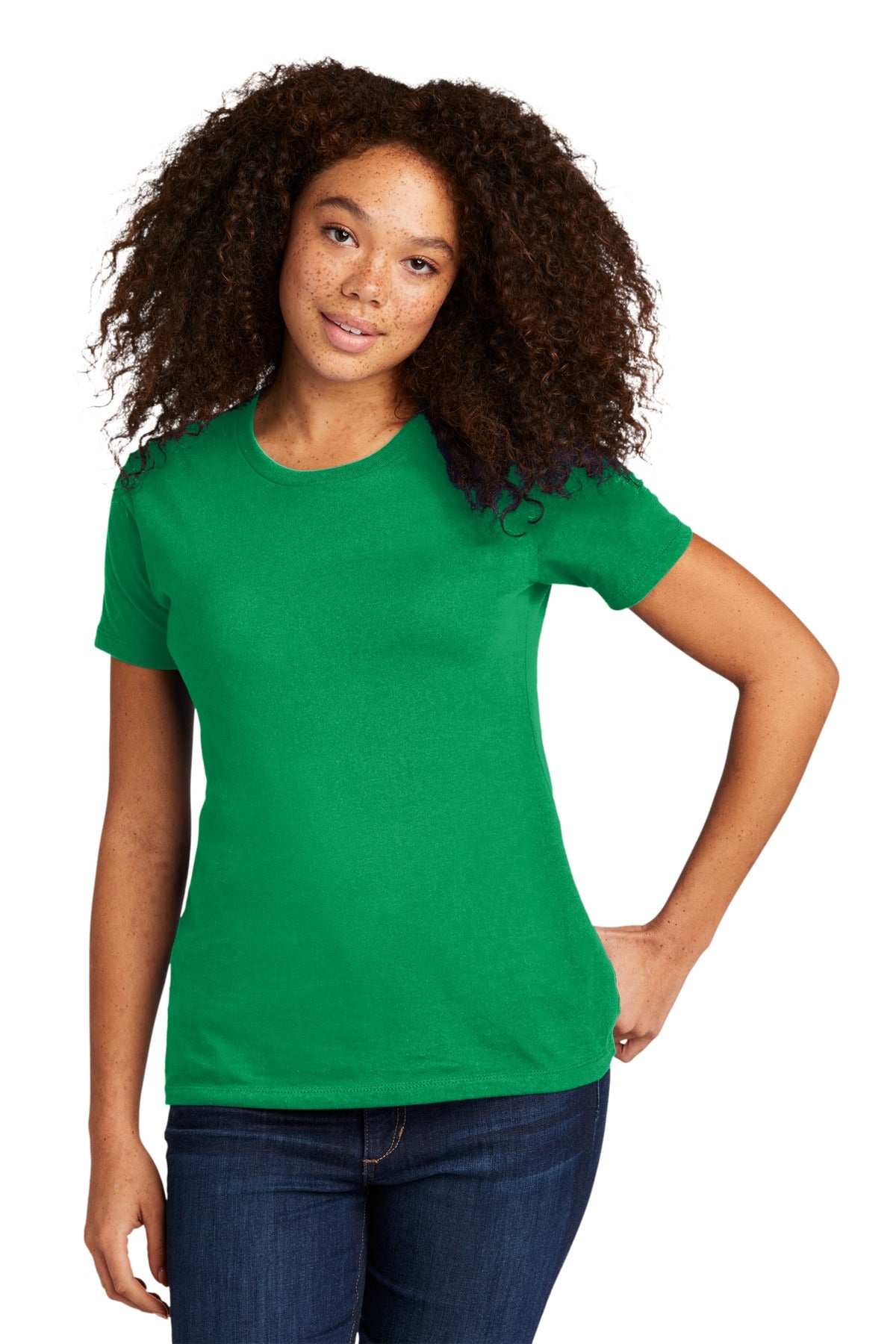 Next Level Apparel Women's Cotton Tee. NL3900