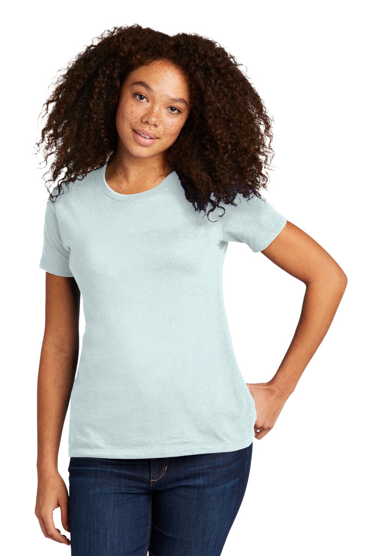 Next Level Apparel Women's Cotton Tee. NL3900