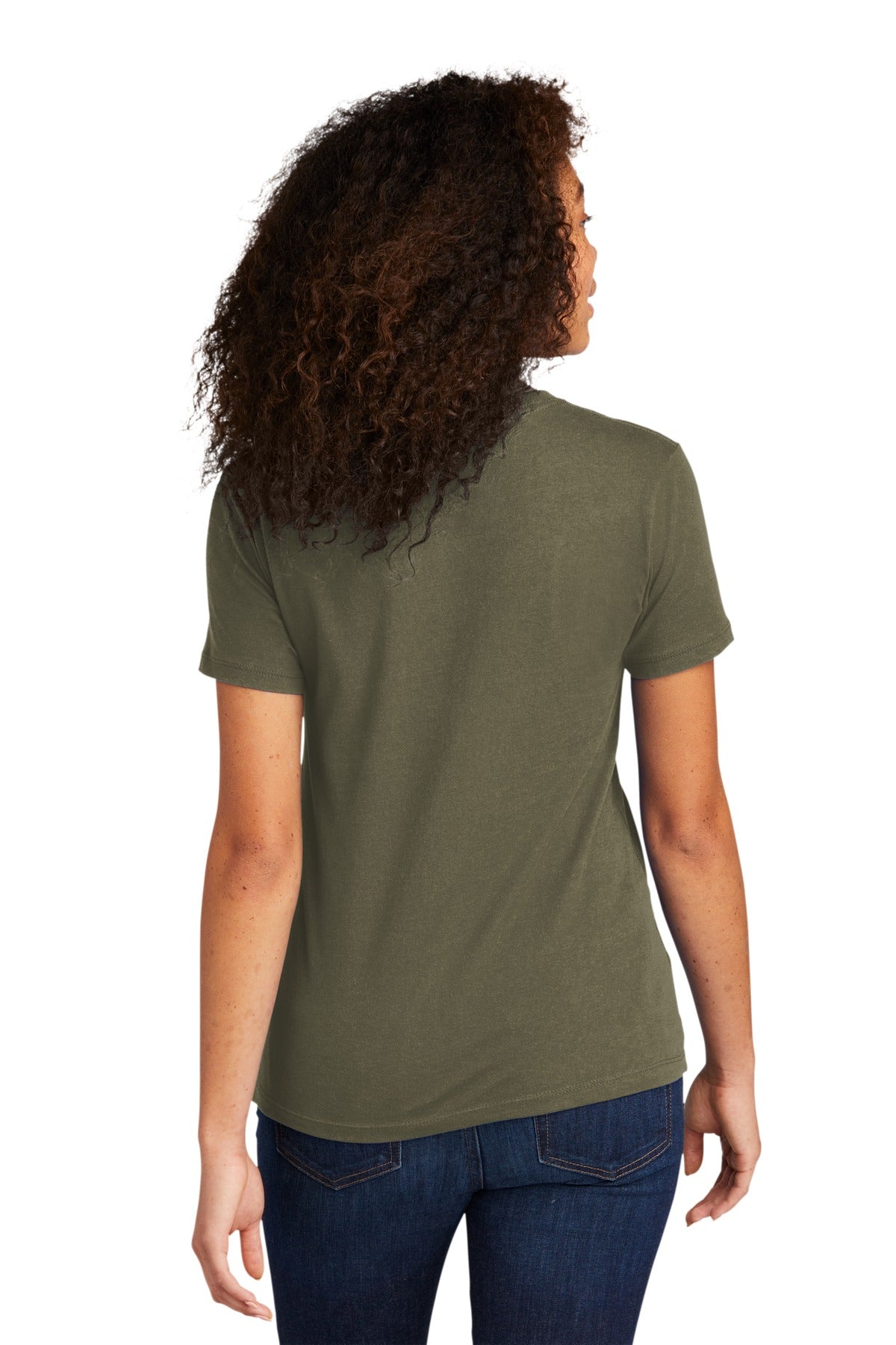 Next Level Apparel Women's Cotton Tee. NL3900