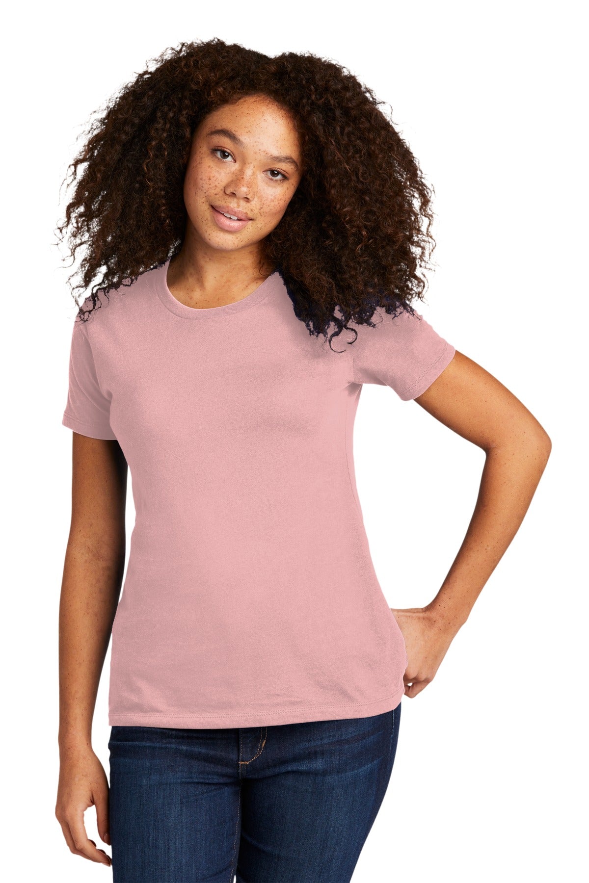 Next Level Apparel Women's Cotton Tee. NL3900