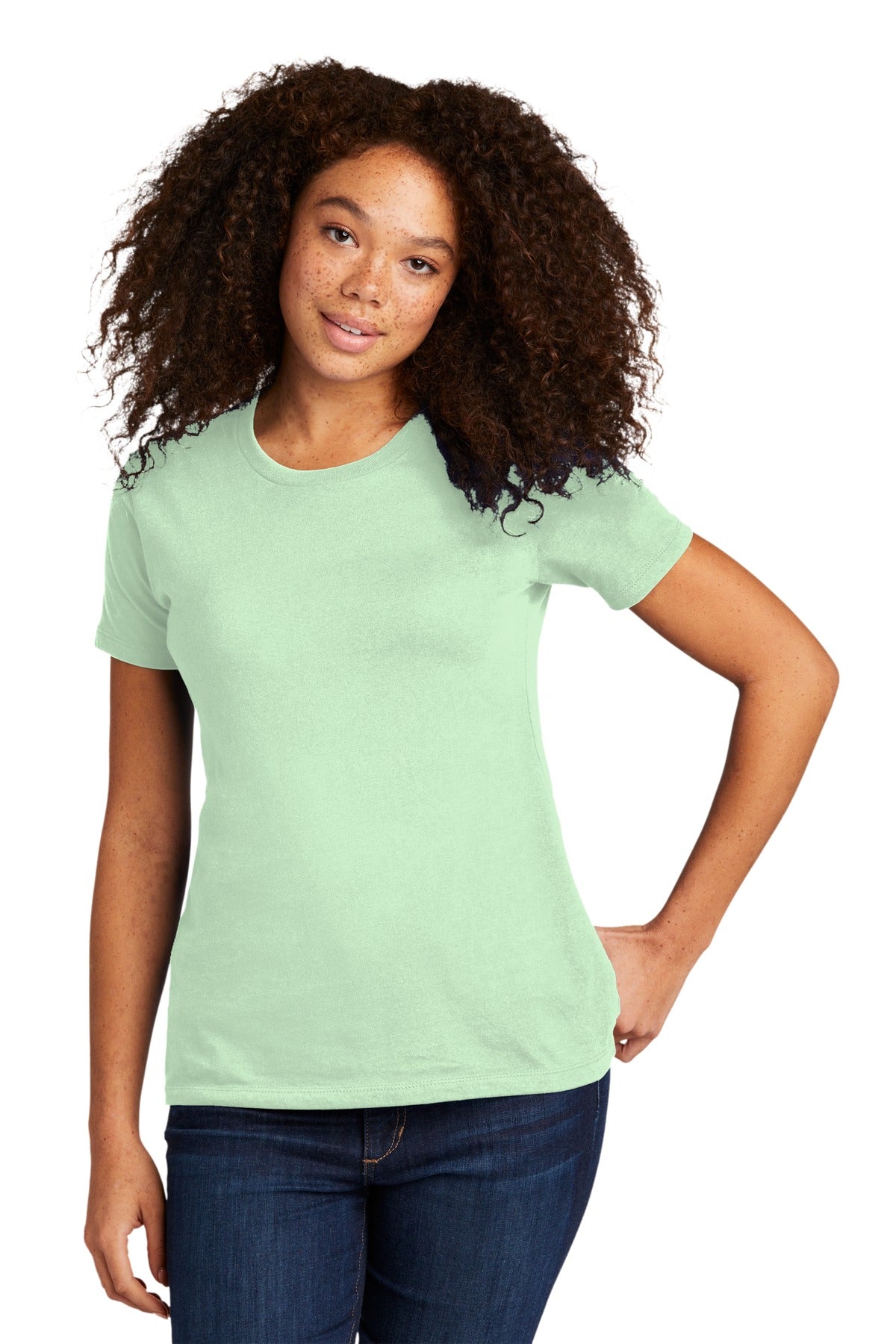 Next Level Apparel Women's Cotton Tee. NL3900