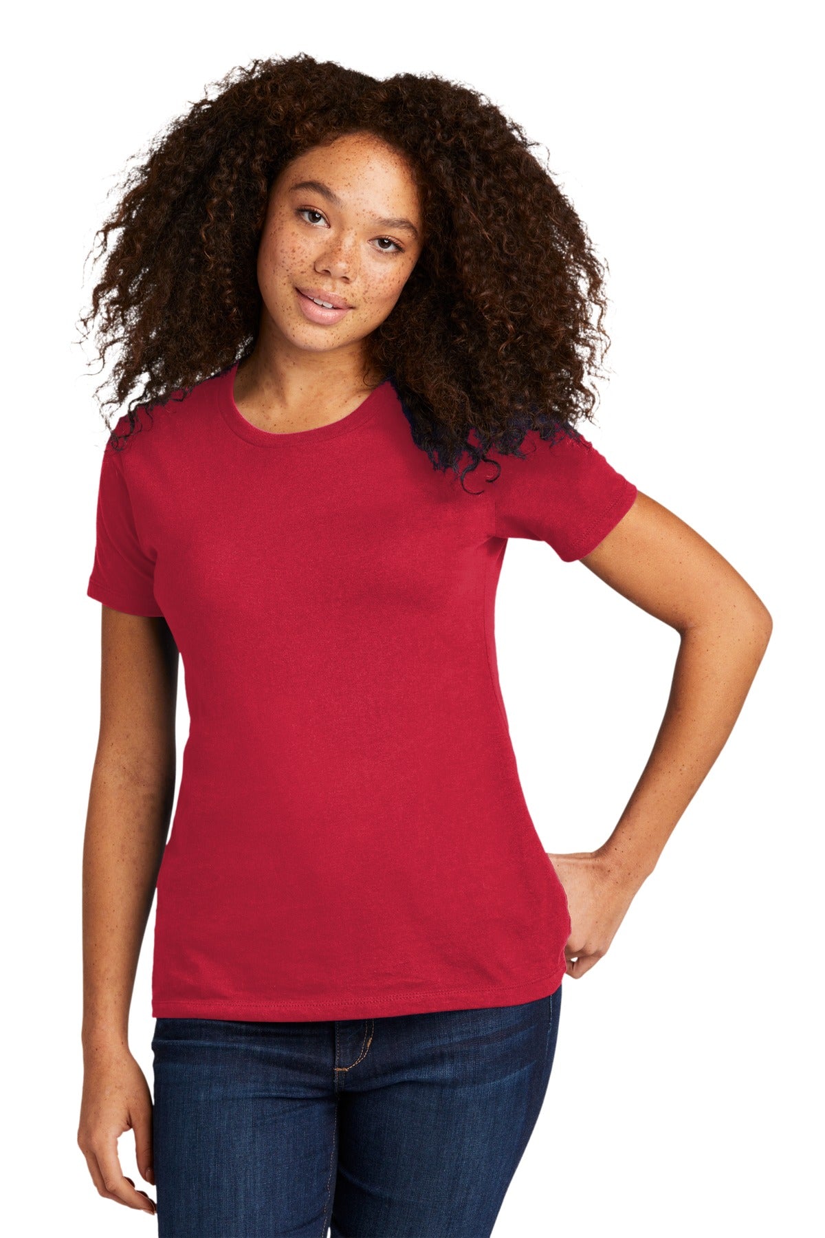 Next Level Apparel Women's Cotton Tee. NL3900