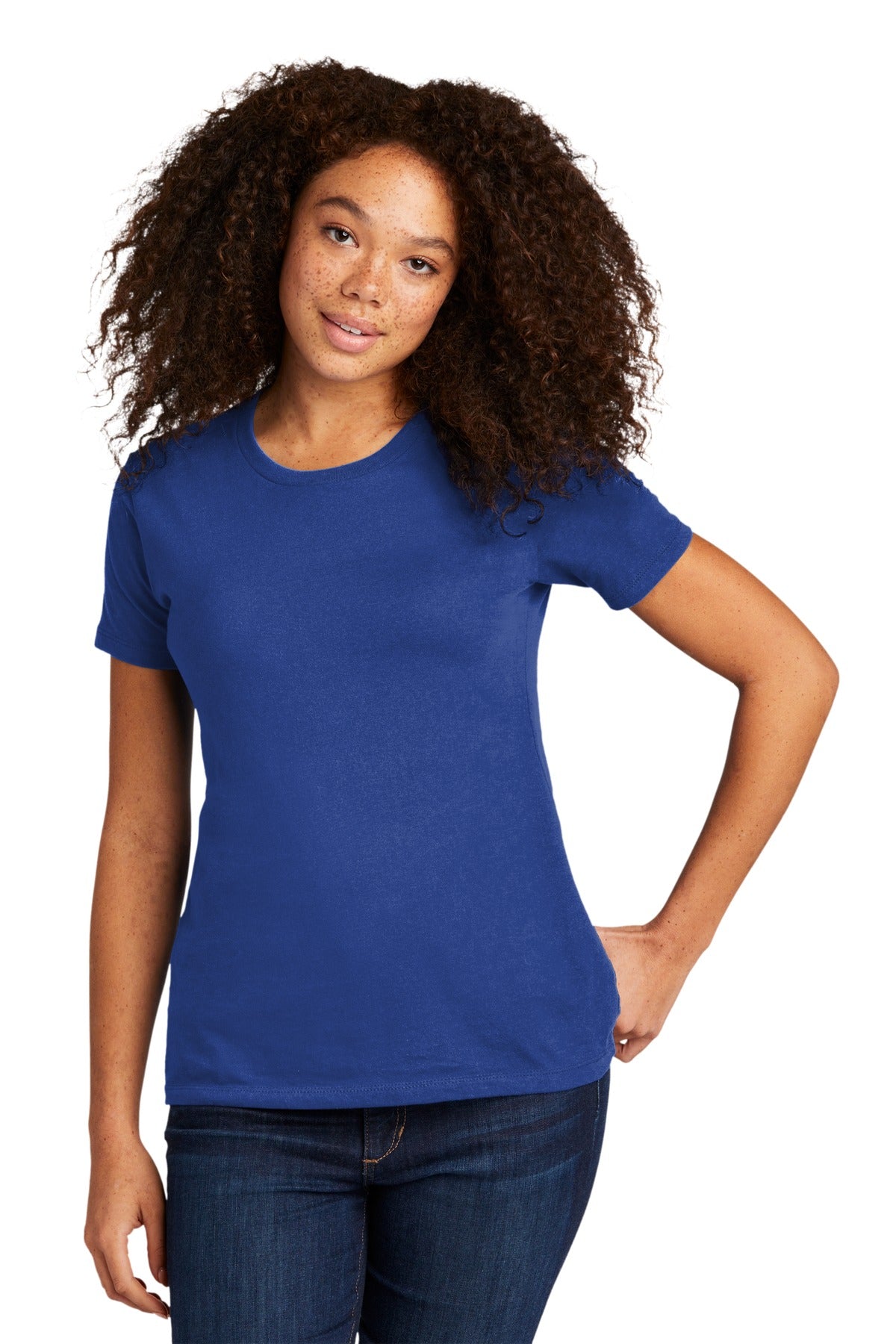Next Level Apparel Women's Cotton Tee. NL3900