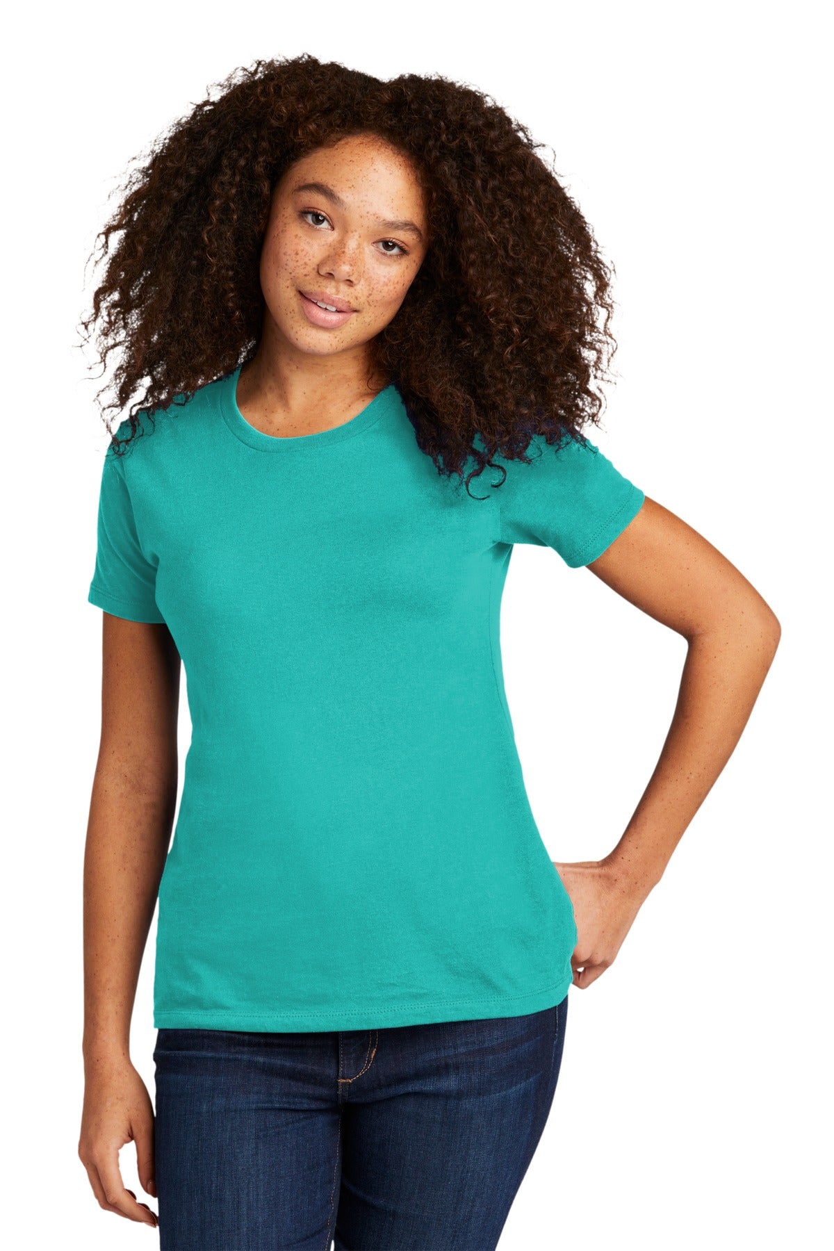Next Level Apparel Women's Cotton Tee. NL3900
