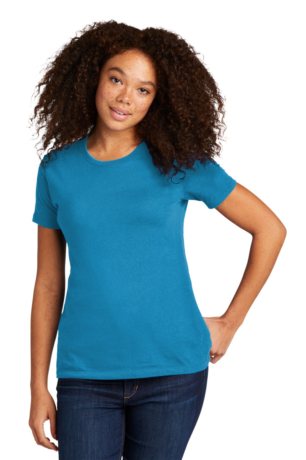 Next Level Apparel Women's Cotton Tee. NL3900