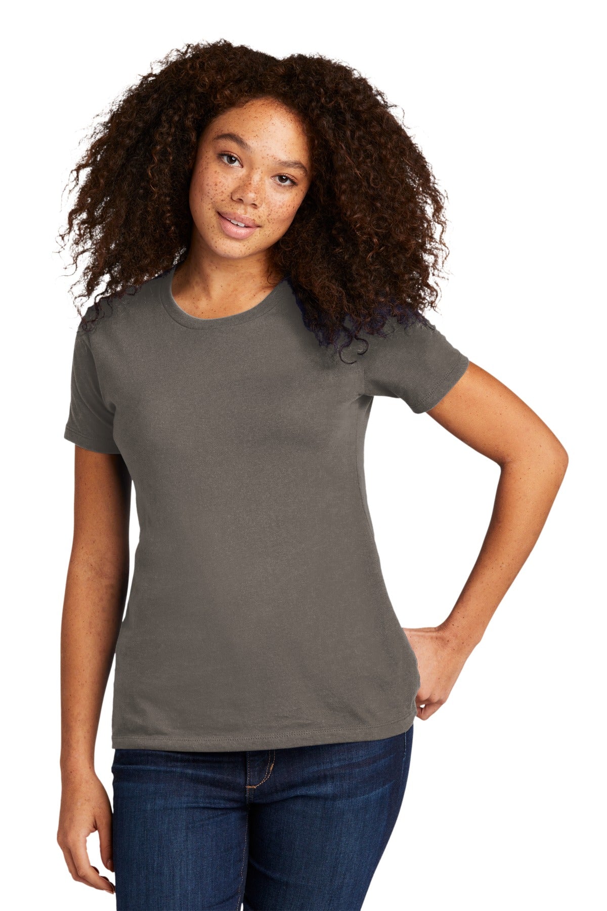 Next Level Apparel Women's Cotton Tee. NL3900