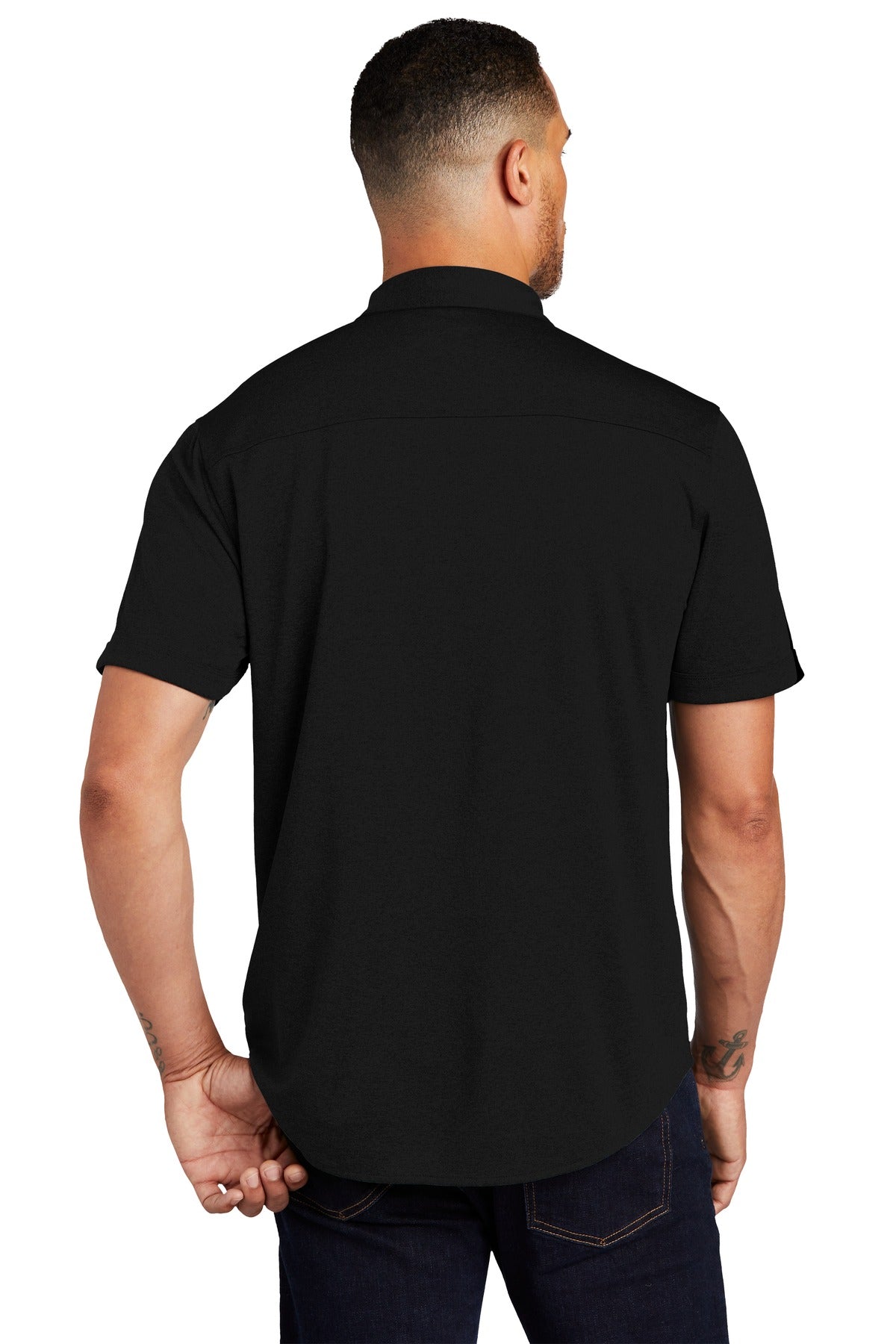 OGIO Gravitate Full-Button Polo. OG141