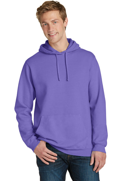 Port & Company Beach Wash Garment-Dyed Pullover Hooded Sweatshirt. PC098H