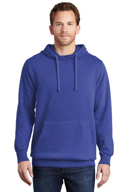 Port & Company Beach Wash Garment-Dyed Pullover Hooded Sweatshirt. PC098H