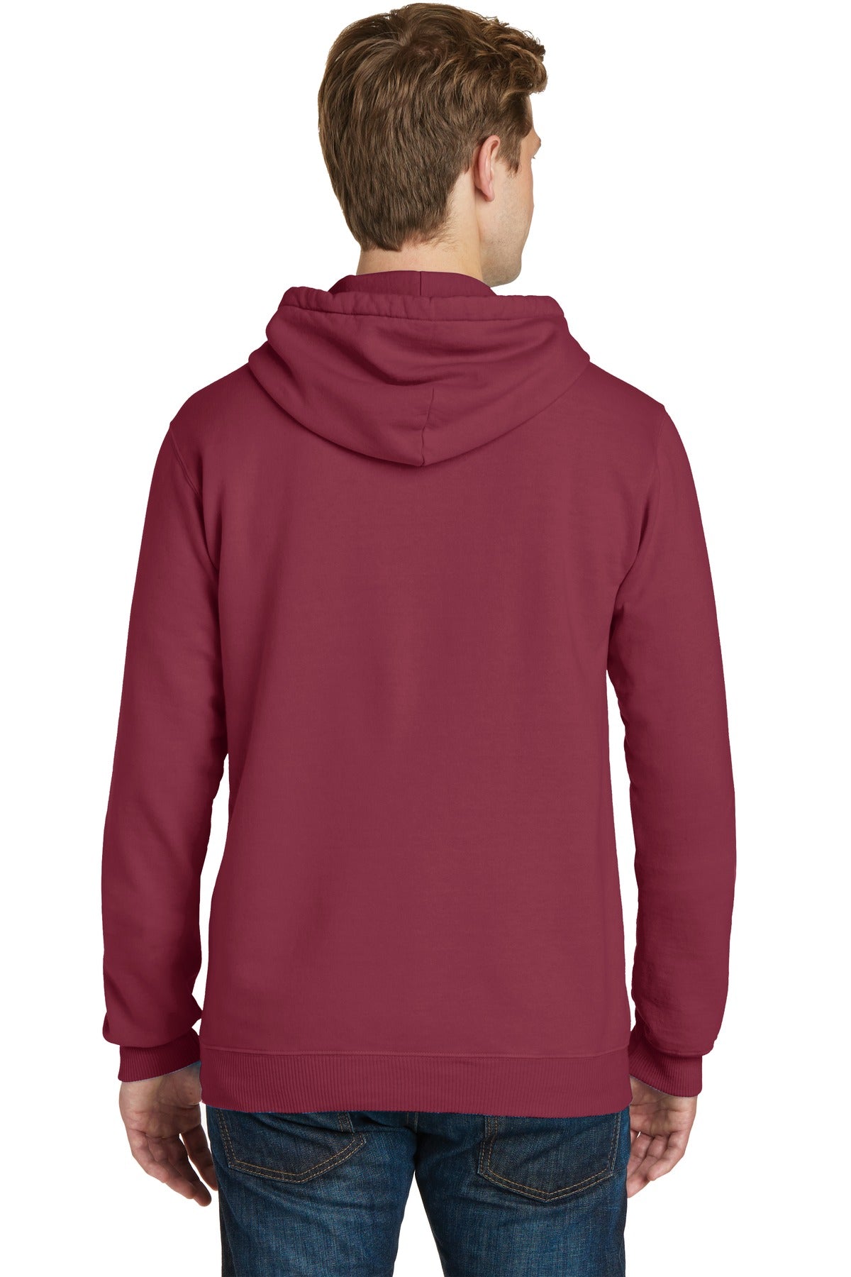 Port & Company Beach Wash Garment-Dyed Pullover Hooded Sweatshirt. PC098H