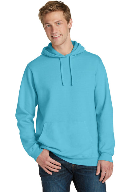 Port & Company Beach Wash Garment-Dyed Pullover Hooded Sweatshirt. PC098H