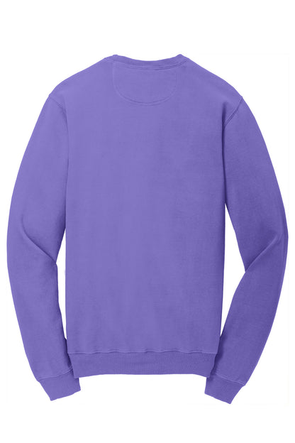 Port & Company Beach Wash Garment-Dyed Crewneck Sweatshirt PC098