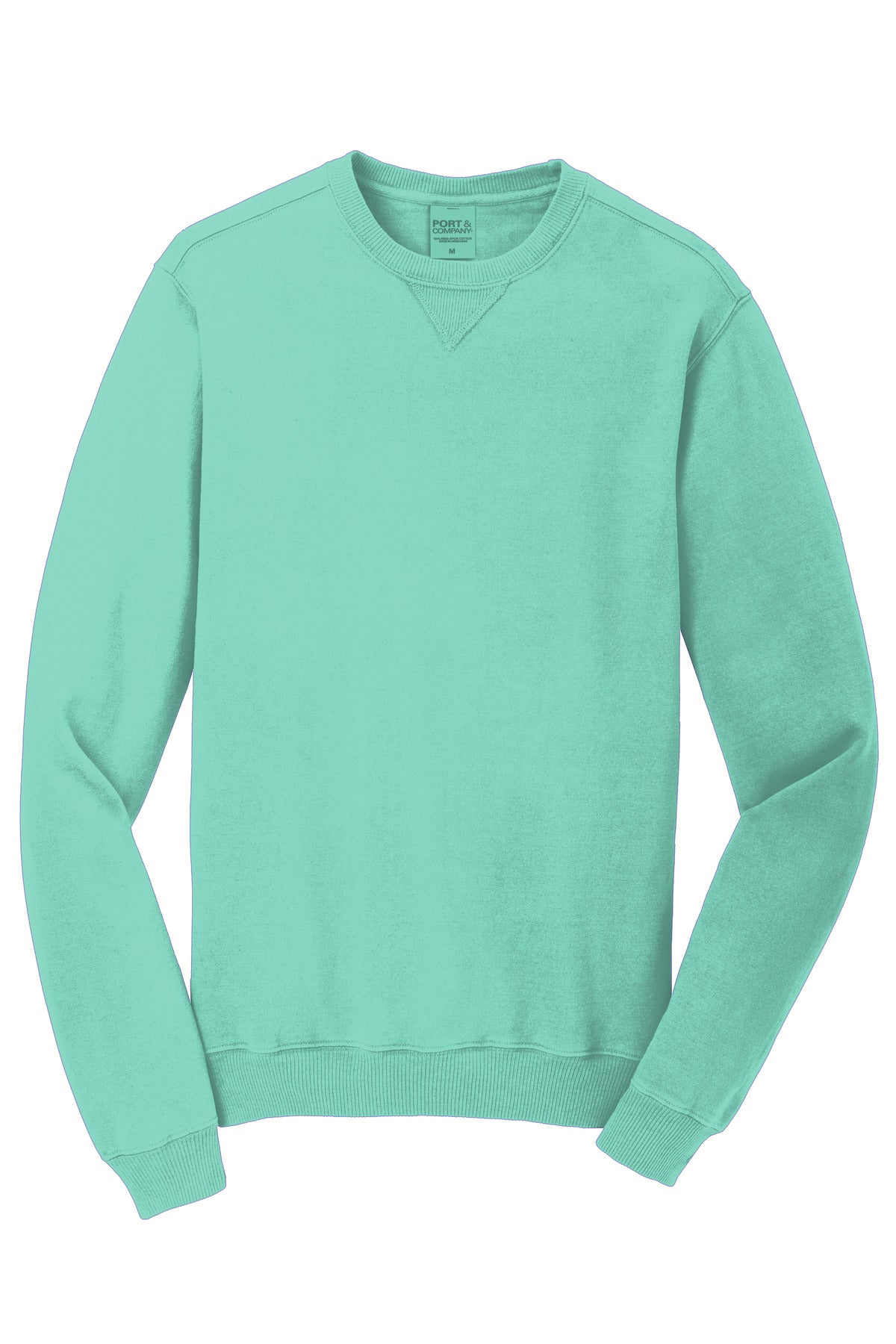 Port & Company Beach Wash Garment-Dyed Crewneck Sweatshirt PC098