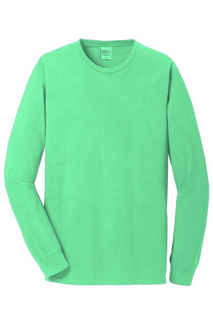 Port & Company Beach Wash Garment-Dyed Long Sleeve Tee PC099LS