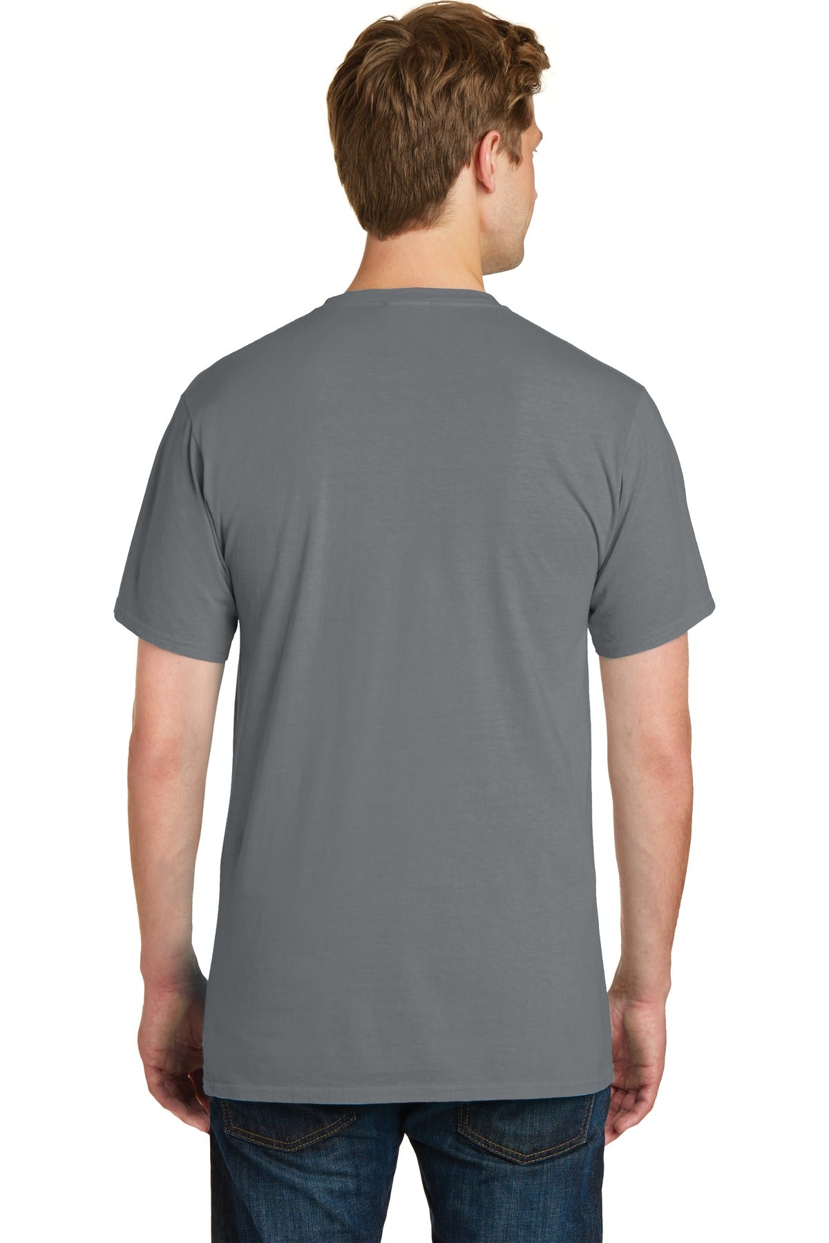 Port & Company Beach Wash Garment-Dyed Pocket Tee. PC099P