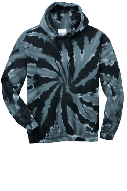 Port & Company Tie-Dye Pullover Hooded Sweatshirt. PC146