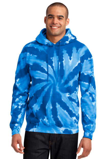 Port & Company Tie-Dye Pullover Hooded Sweatshirt. PC146