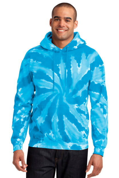 Port & Company Tie-Dye Pullover Hooded Sweatshirt. PC146