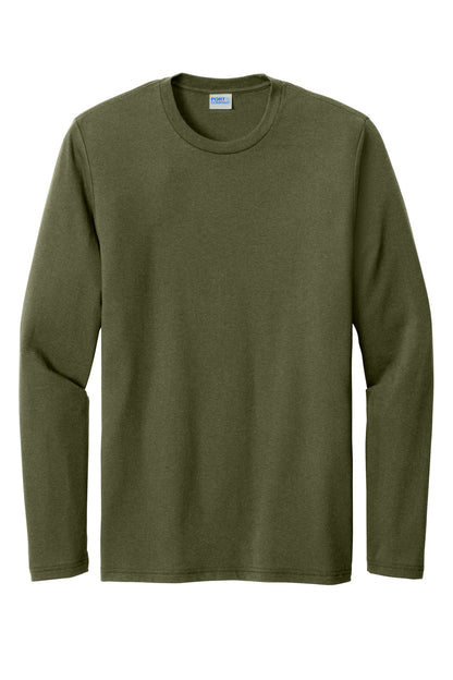 Port & Company Tri-Blend Long Sleeve Tee. PC330LS