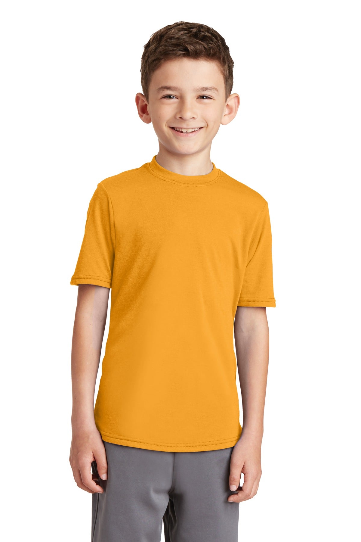 Port & Company Youth Performance Blend Tee. PC381Y