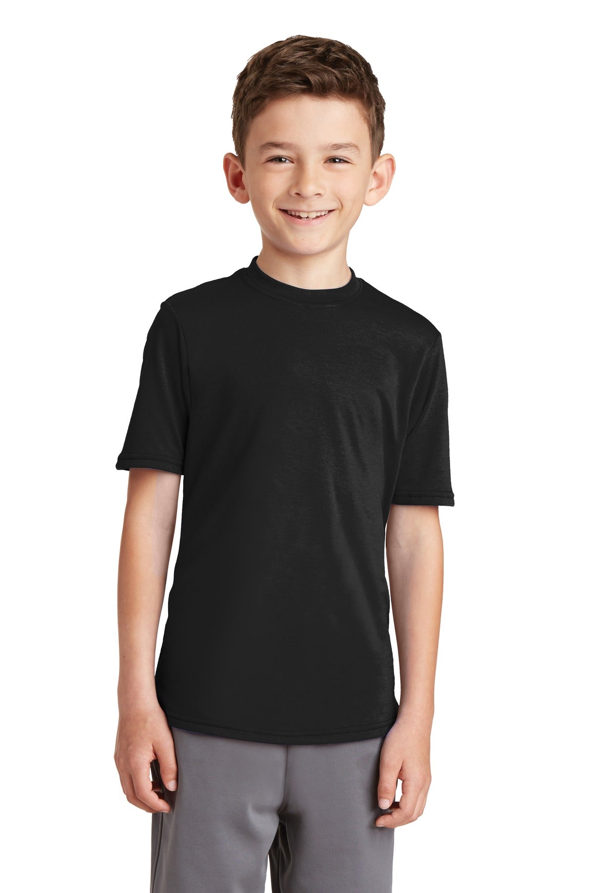 Port & Company Youth Performance Blend Tee. PC381Y