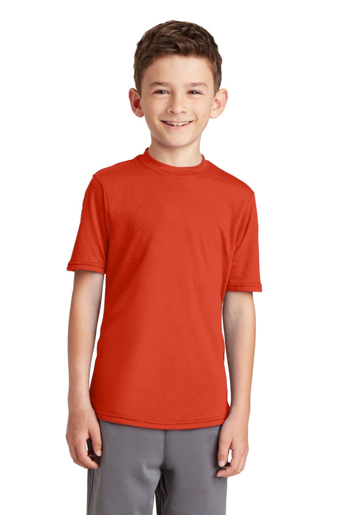 Port & Company Youth Performance Blend Tee. PC381Y