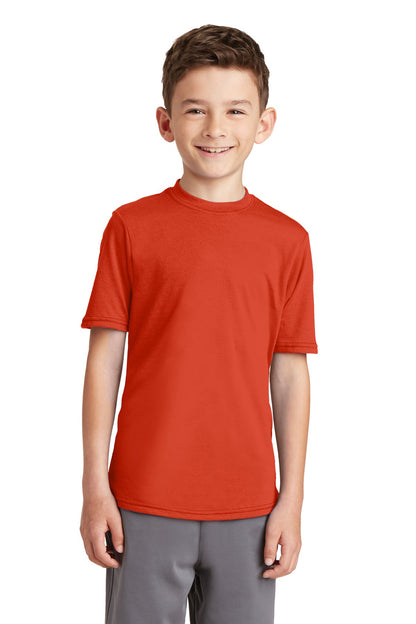 Port & Company Youth Performance Blend Tee. PC381Y
