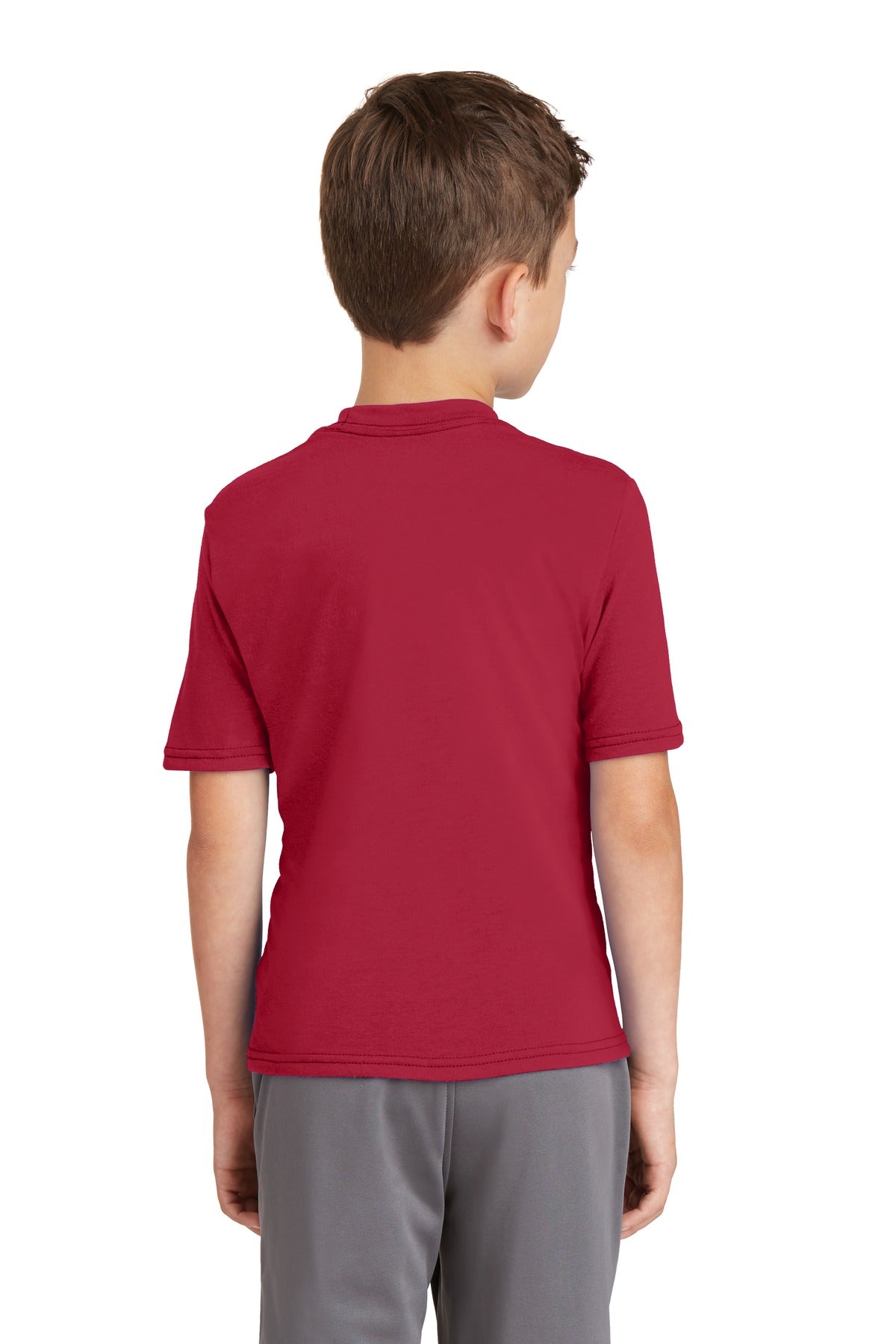 Port & Company Youth Performance Blend Tee. PC381Y