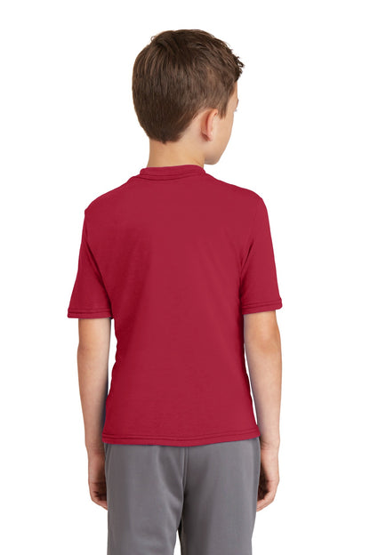 Port & Company Youth Performance Blend Tee. PC381Y