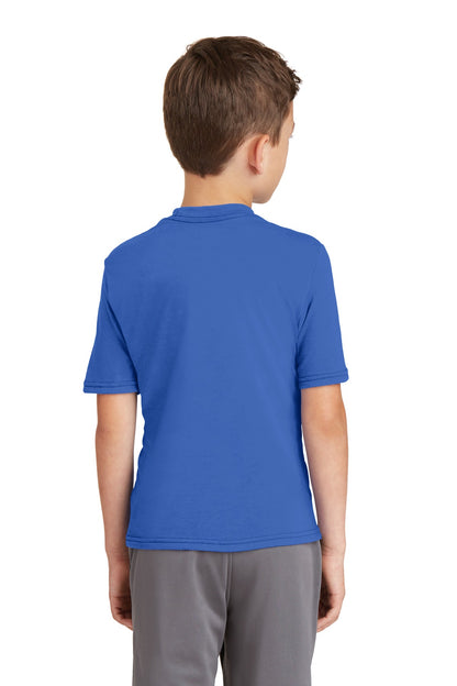 Port & Company Youth Performance Blend Tee. PC381Y