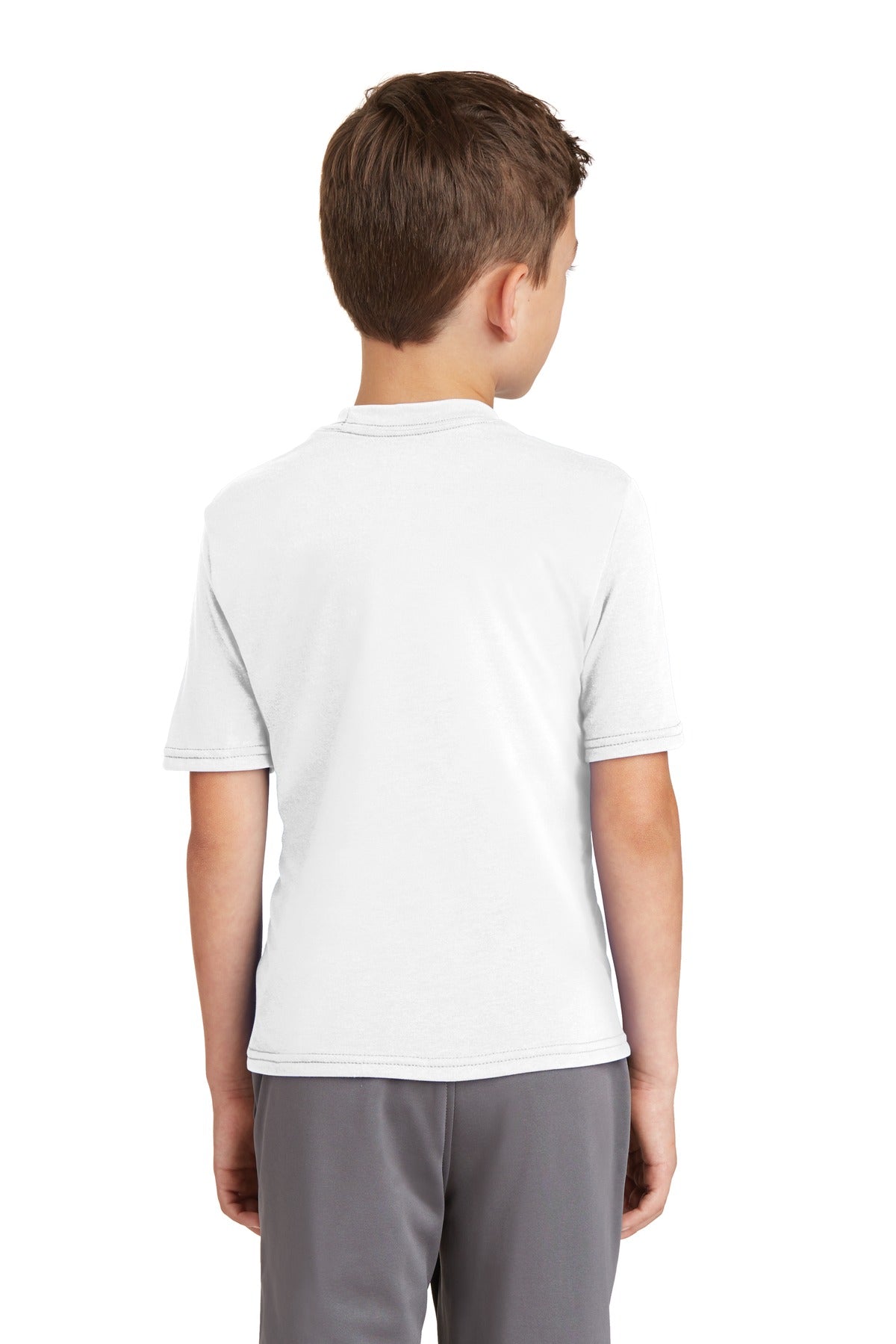 Port & Company Youth Performance Blend Tee. PC381Y