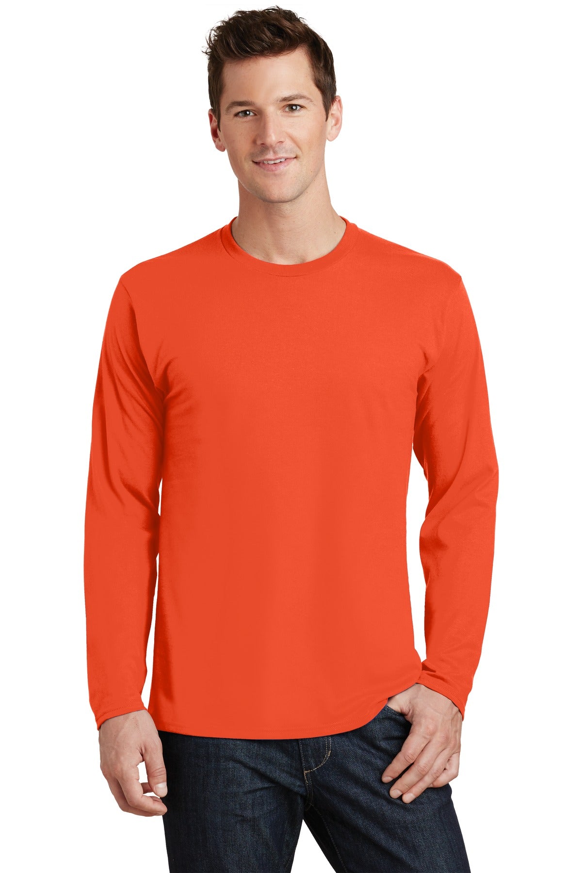 Port & Company Long Sleeve Fan Favorite Tee. PC450LS