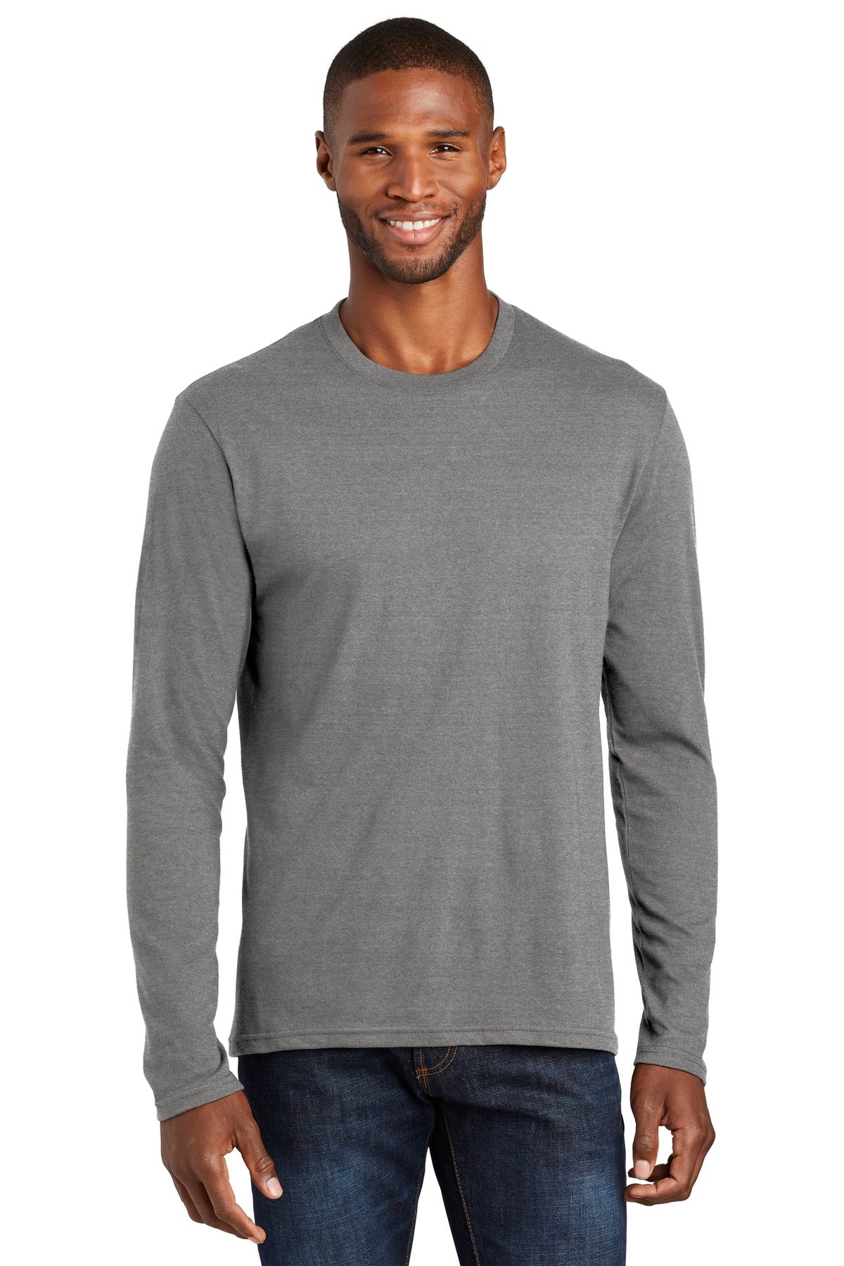 Port & Company Long Sleeve Fan Favorite ™ Blend Tee. PC455LS