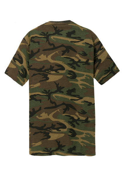 Port & Company Core Cotton Camo Tee. PC54C