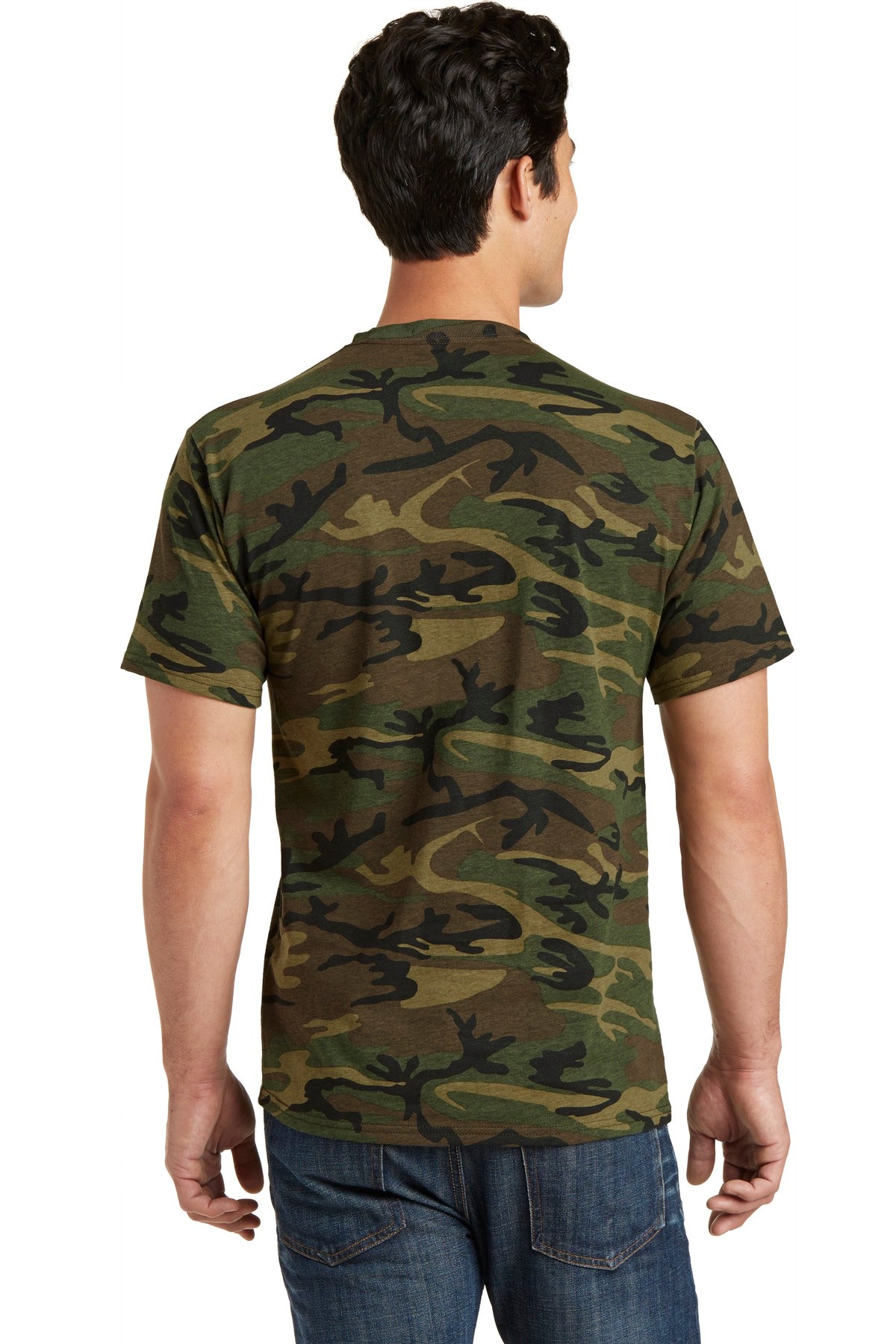Port & Company Core Cotton Camo Tee. PC54C