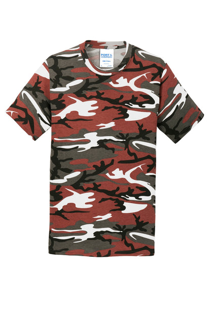 Port & Company Core Cotton Camo Tee. PC54C