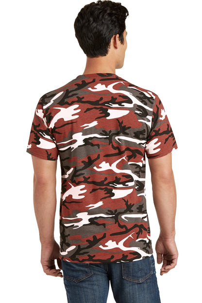 Port & Company Core Cotton Camo Tee. PC54C