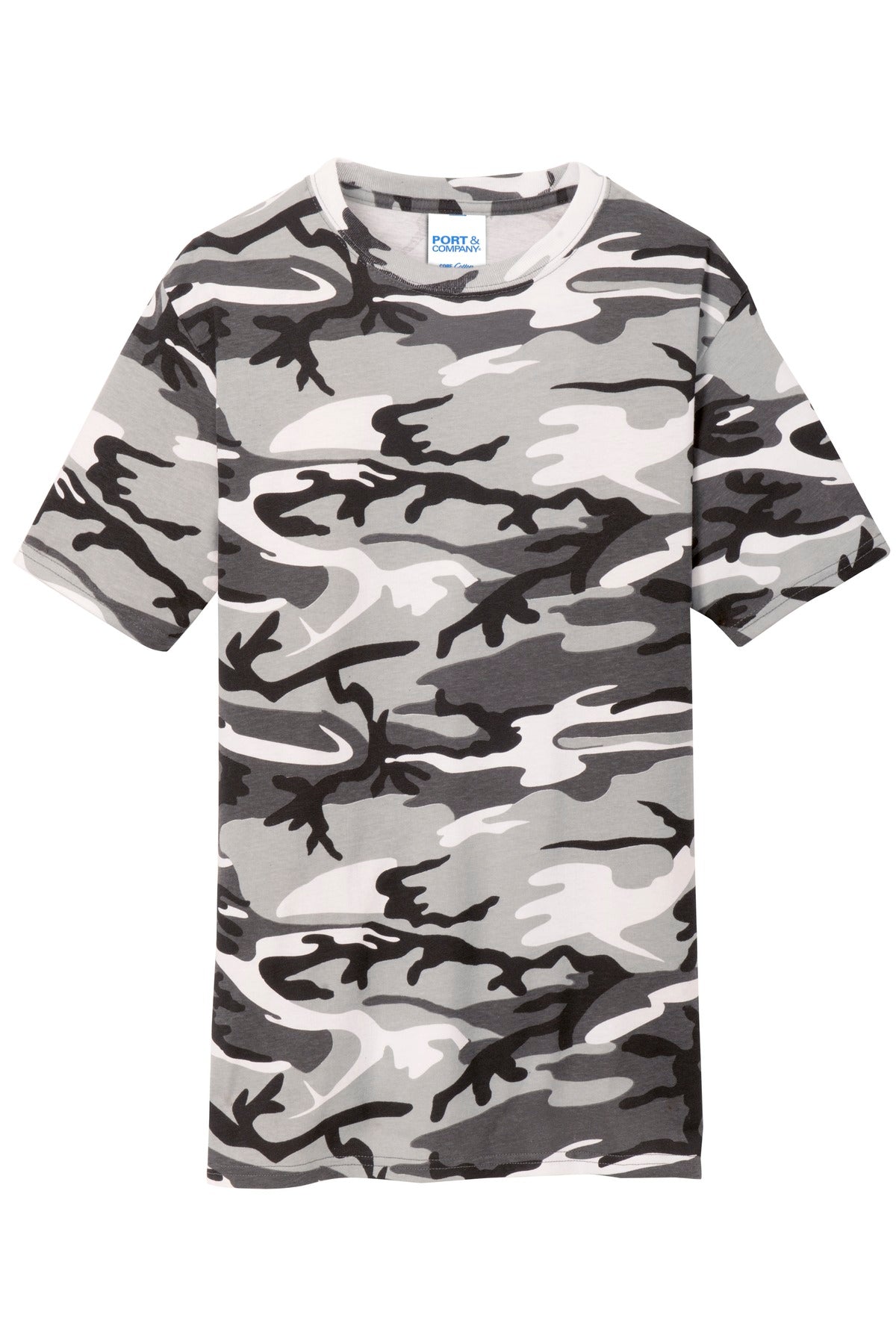 Port & Company Core Cotton Camo Tee. PC54C
