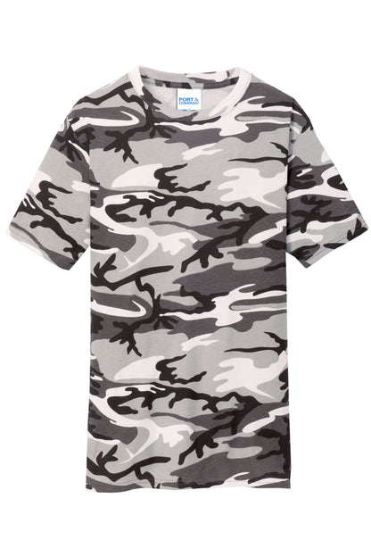 Port & Company Core Cotton Camo Tee. PC54C