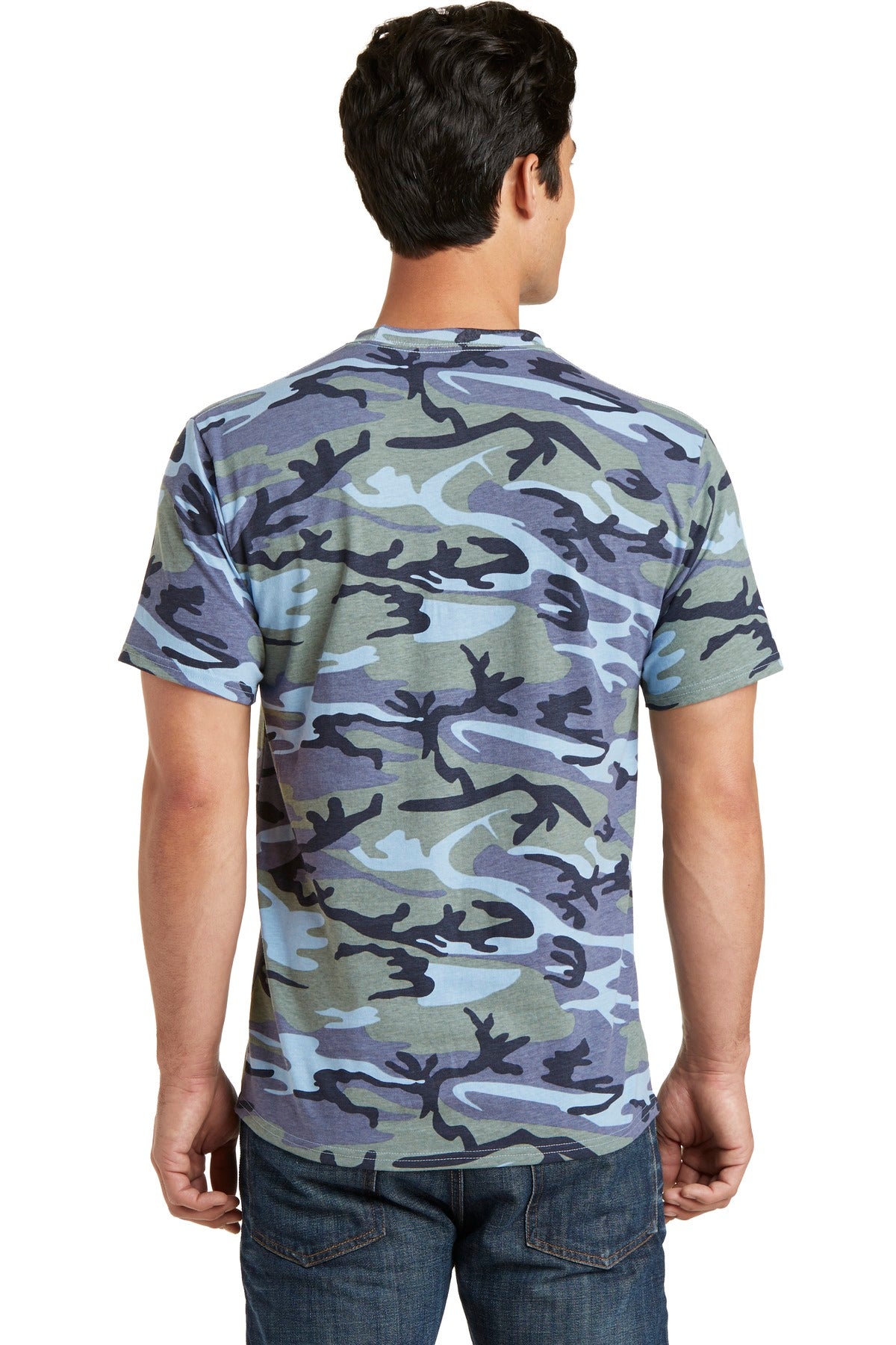 Port & Company Core Cotton Camo Tee. PC54C